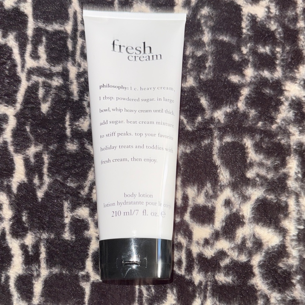 Philosophy Fresh Cream Body Lotion - White and Black